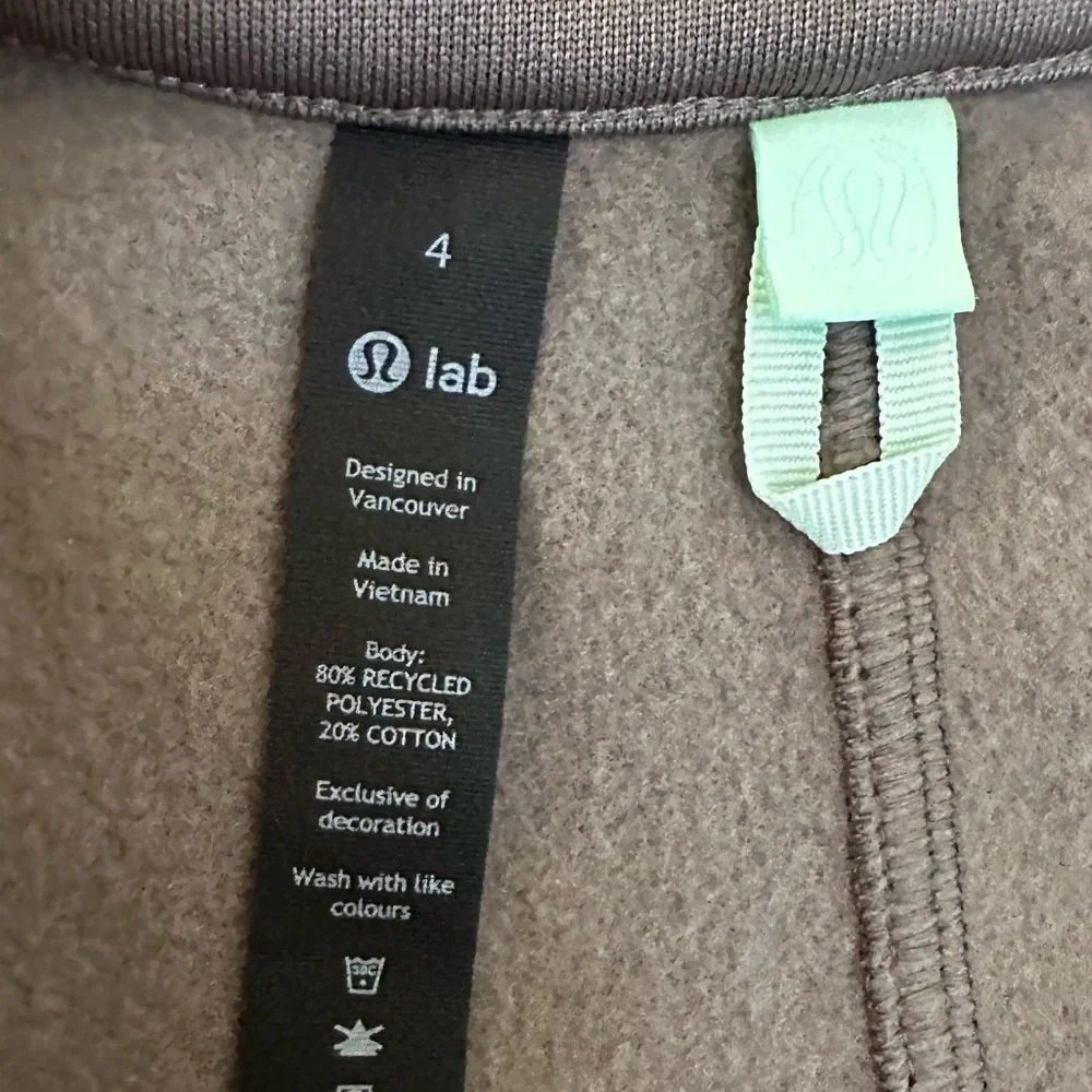 Lululemon LAB Women’s Fleece Track Jacket - Picture 7 of 12